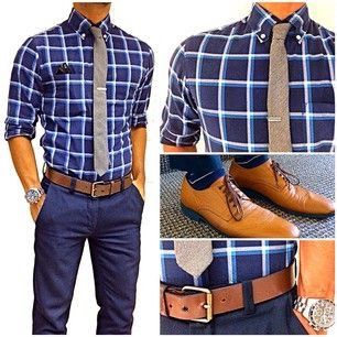 Áo sơ mi nam kẻ ô to